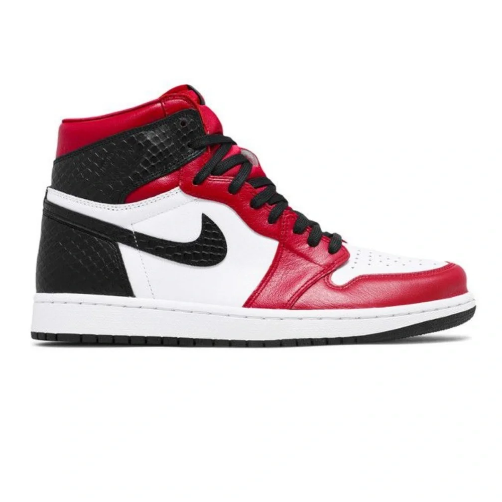 Air Jordan 1 Retro High OG Sneaker - Satin Red - women’s size 7 , men’s size 5.5
